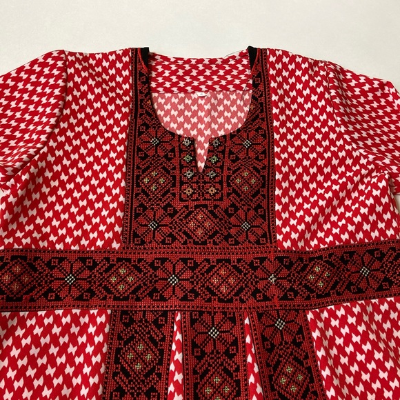 Embroidered Middle Eastern Girls’ Dress Size 9-10 Juniors Brand New - Picture 3 of 11